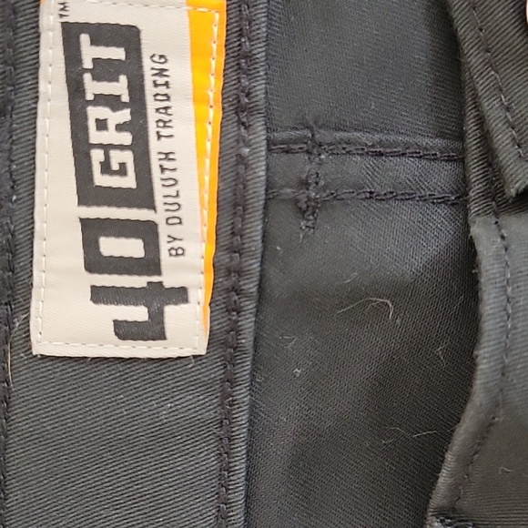 Duluth Trading 40 Grit Womens Black Painter Shorts Sz 10.  New With Tags - Picture 7 of 8